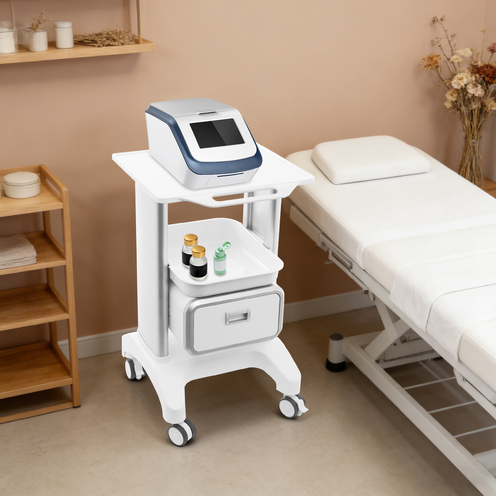 Medical Lab Work - Lab Utility Cart Mobile Work Space