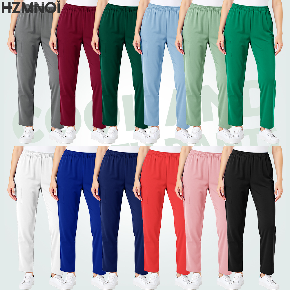 Medical Lab Work - Solid Color Scrubs Pant Lab Surgical