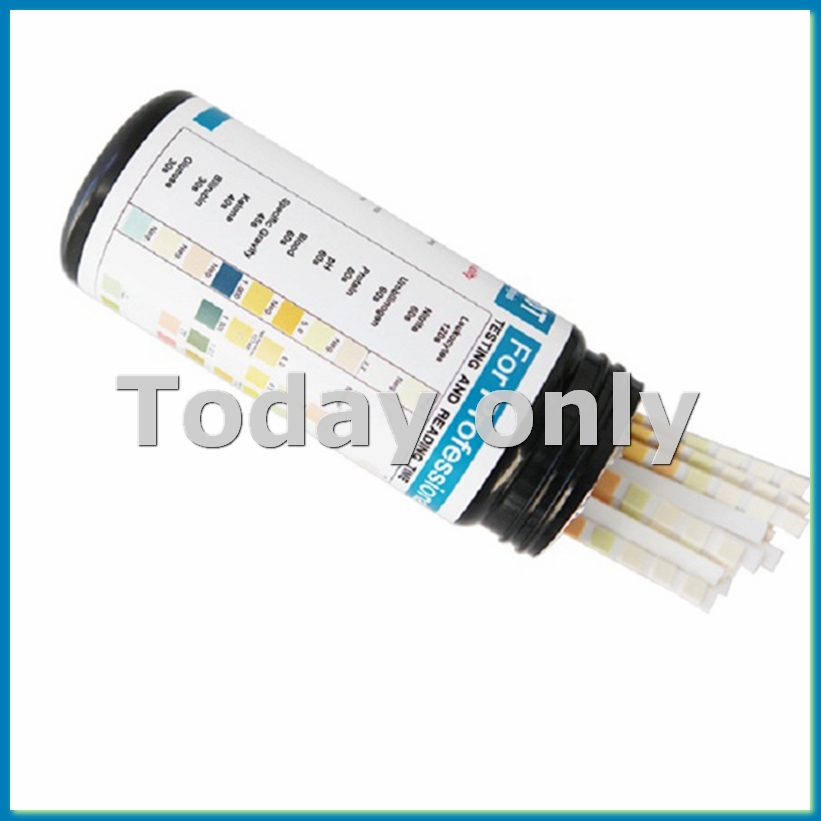 100 Strips URS-10T Urinalysis  - Urinalysis Reagent Strip recension och pris