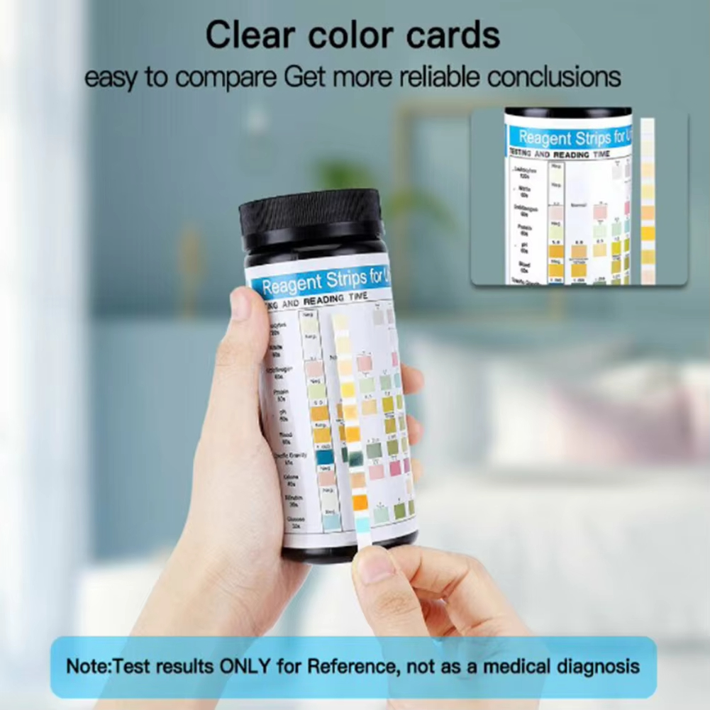 100 Strips URS-10T Urine Test  - Urinalysis Reagent Strip recension och pris
