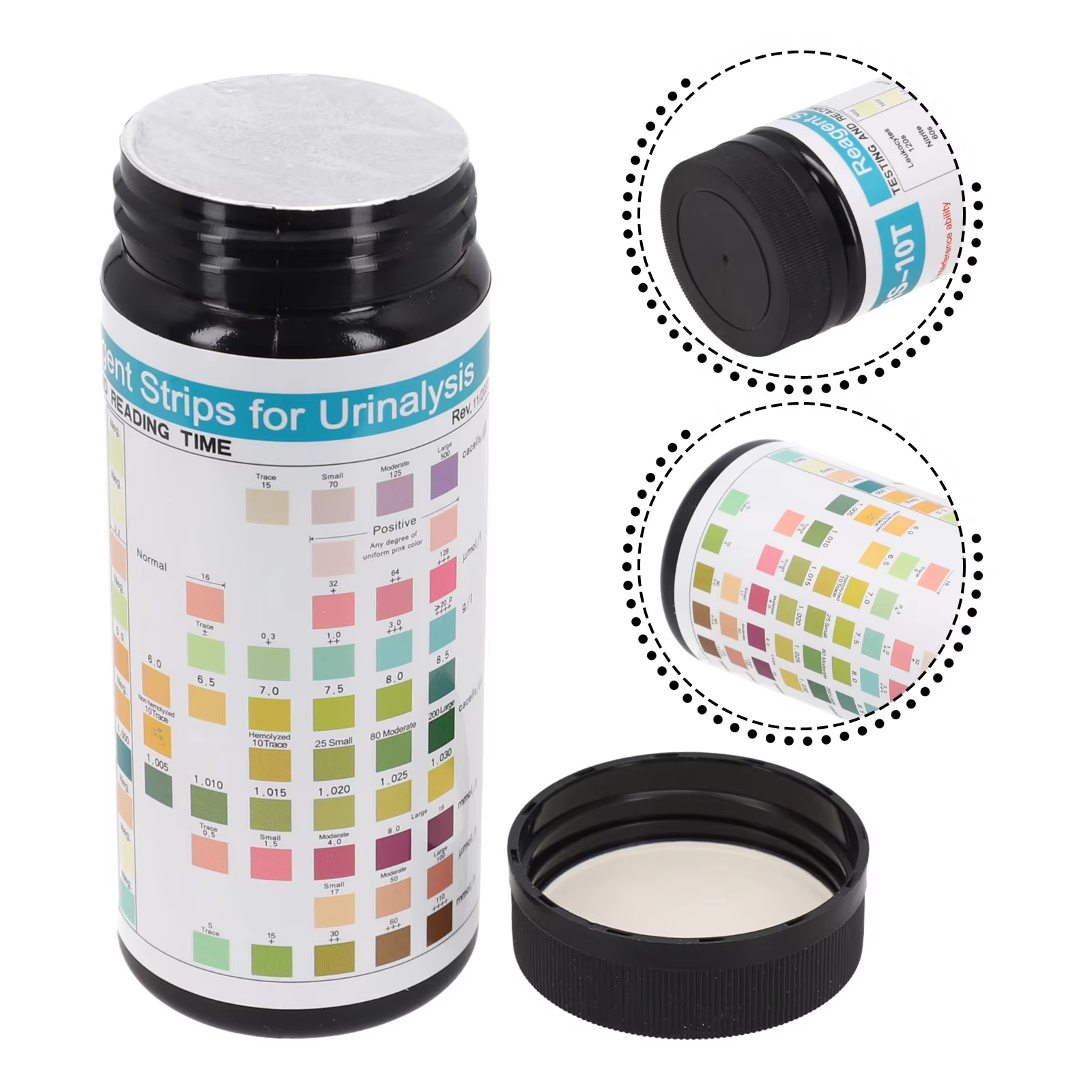 100 Strips URS-10T Urine Test  - Urinalysis Reagent Strip recension och pris