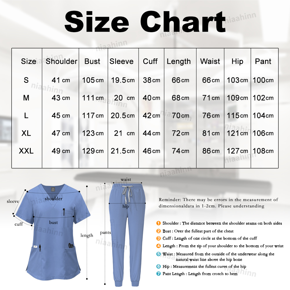 Nurse Scrubs Hospital Uniform  - Medical Lab Work recension och pris