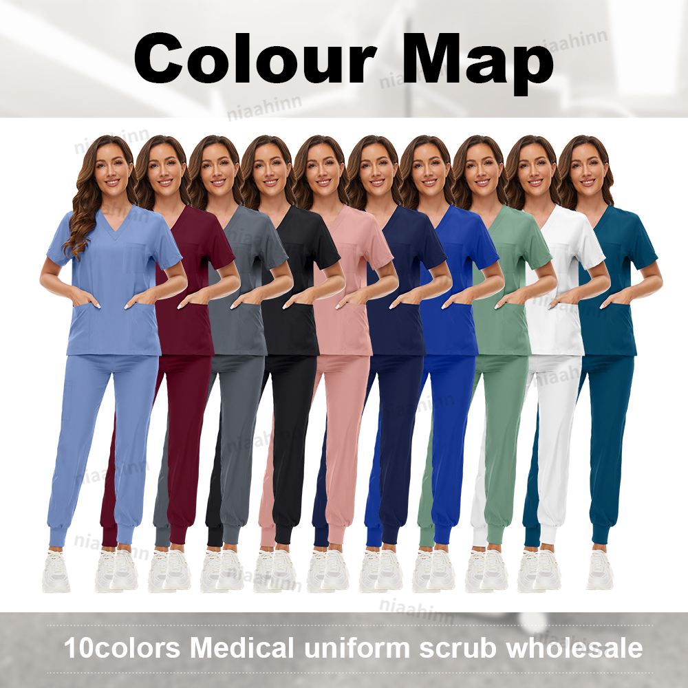 Nurse Scrubs Hospital Uniform  - Medical Lab Work recension och pris