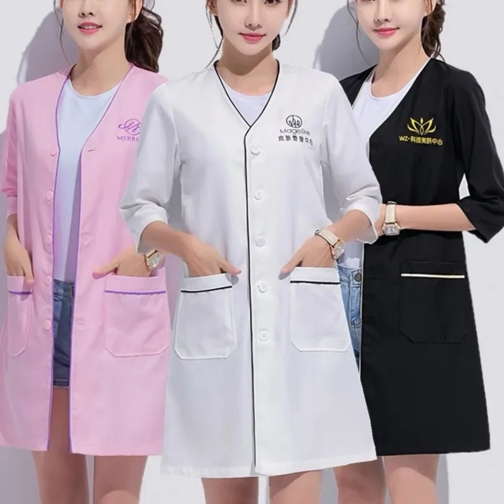 Custom Logo beauty uniform bea - Medical Lab Work recension och pris