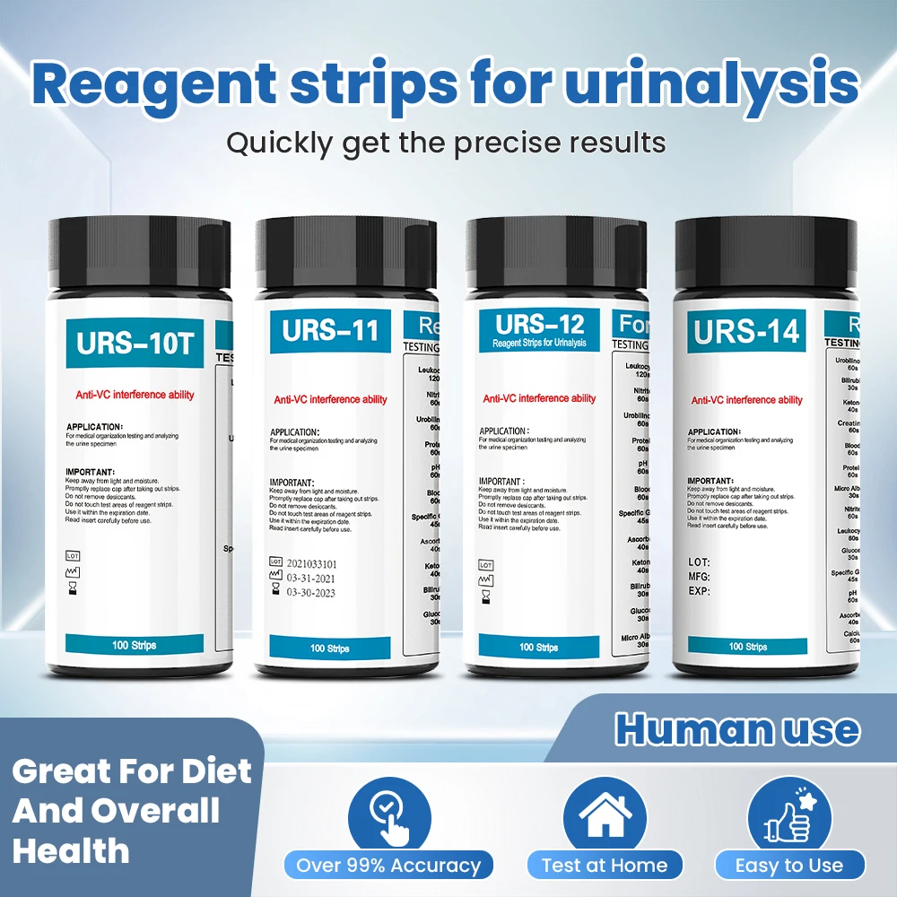 Veterinary Human 10/11/12/14 P - Urinalysis Reagent Strip recension och pris