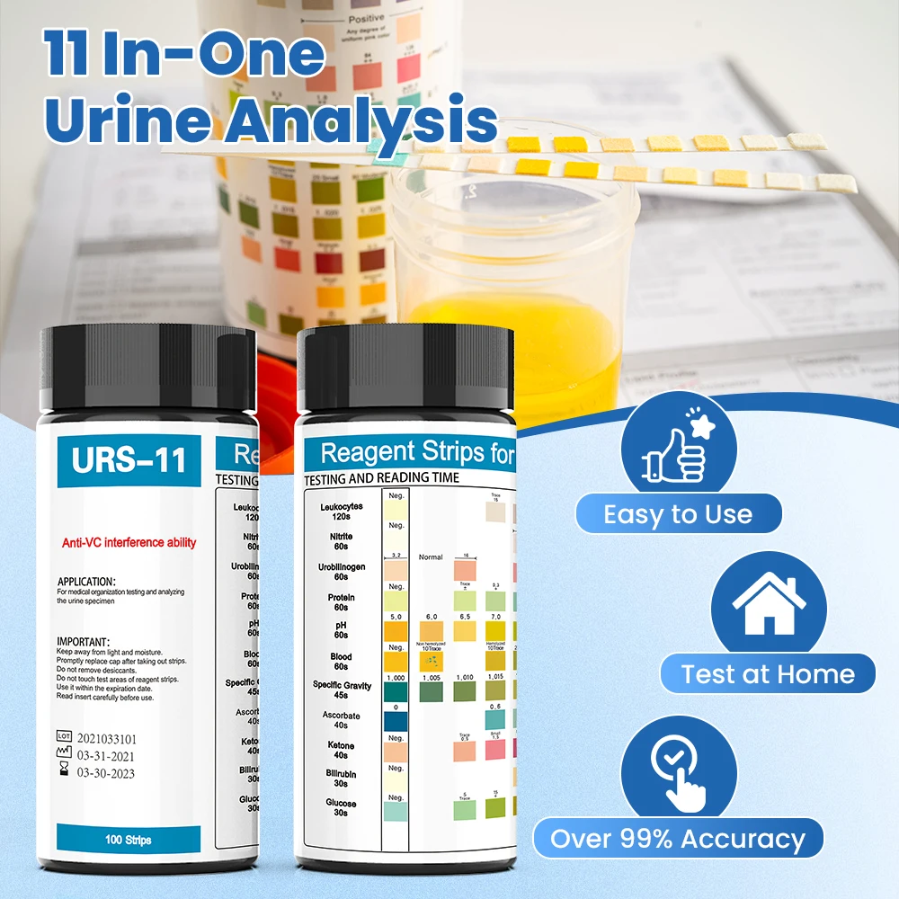 Veterinary Human 10/11/12/14 P - Urinalysis Reagent Strip recension och pris