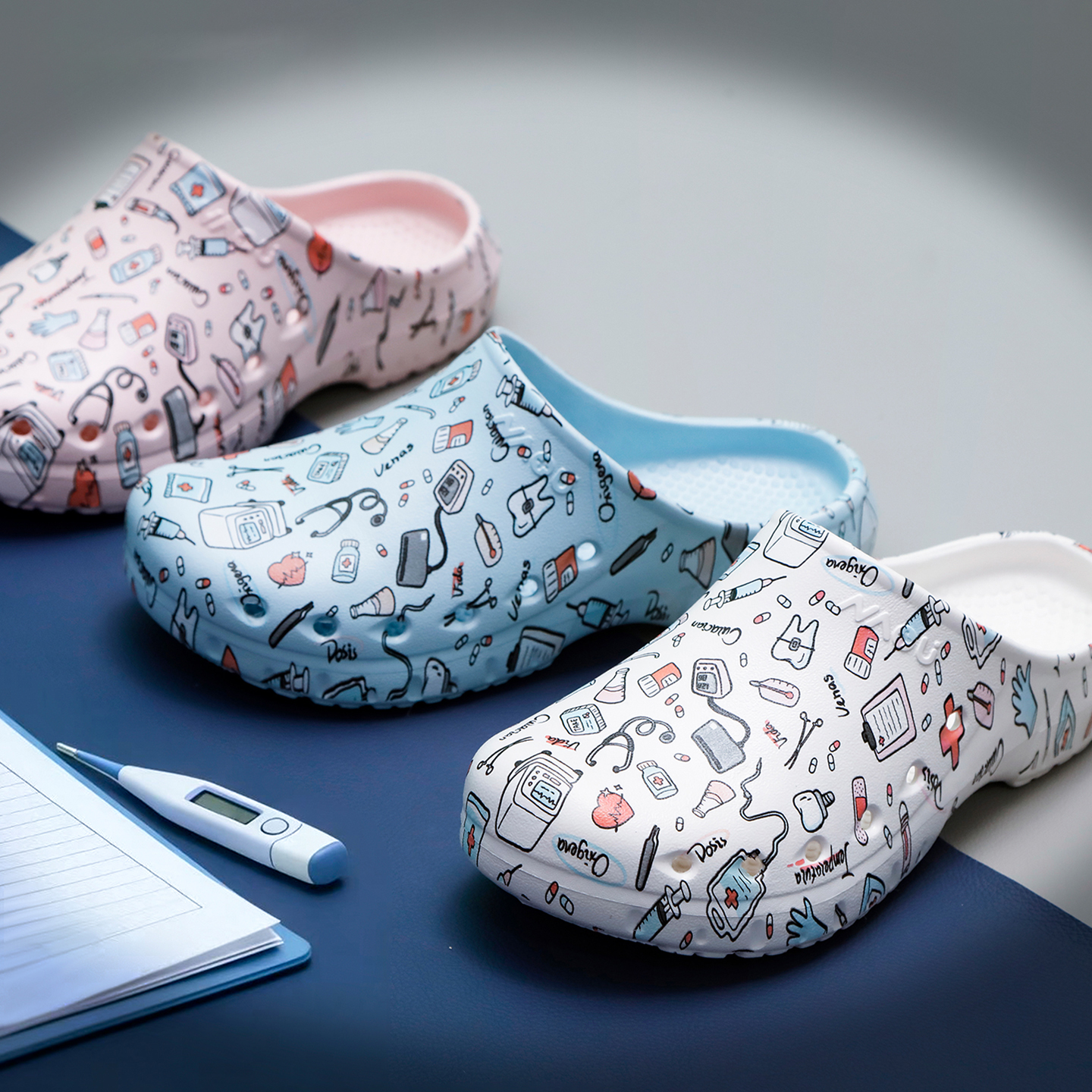 Medical Print Shoes EVA Non-sl - Medical Lab Work recension och pris