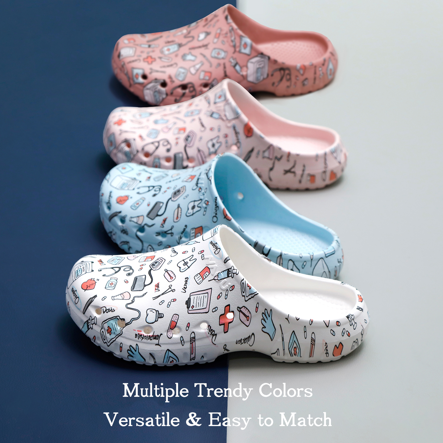 Medical Print Shoes EVA Non-sl - Medical Lab Work recension och pris