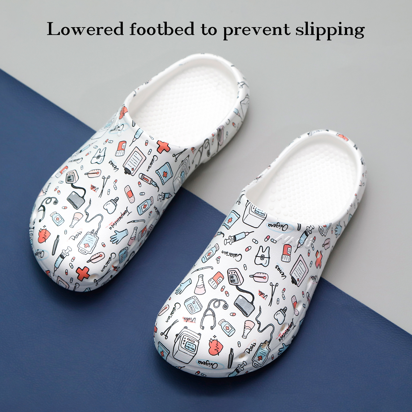Medical Print Shoes EVA Non-sl - Medical Lab Work recension och pris