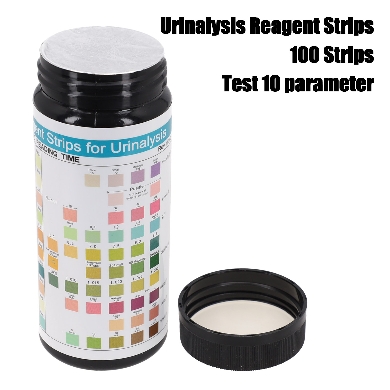 100 Strips URS-10T Reagent Uri - Urinalysis Reagent Strip recension och pris