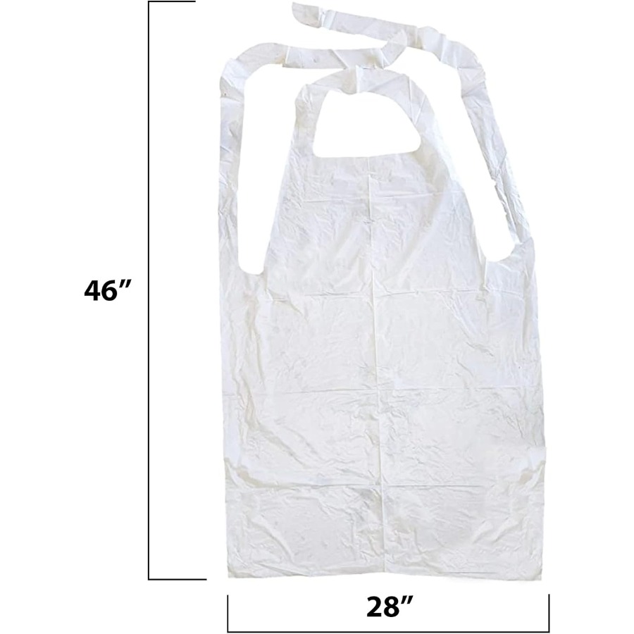 Disposable White Plastic Poly  - X Medical Lab recension och pris