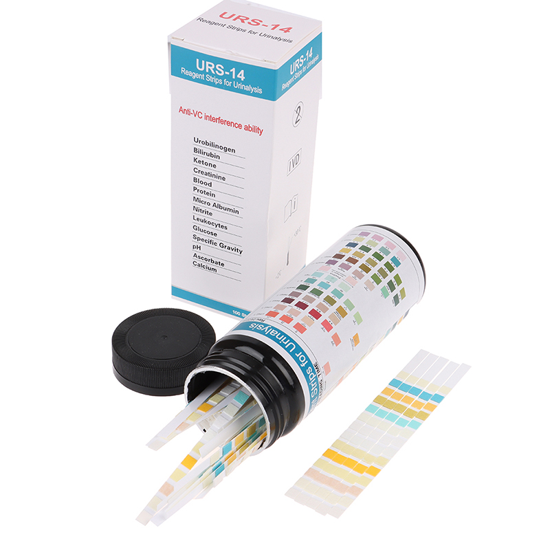 URS-14 100strips Urinalysis Re - Urinalysis Reagent Strip recension och pris